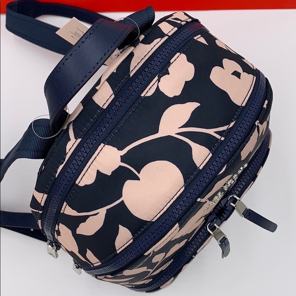 KATE SPADE KARISSA NYLON GARDEN VINE MEDIUM BACKPA - Picture 14 of 16